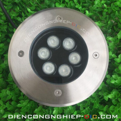 Đèn âm nước có đế âm 6W auto RGB